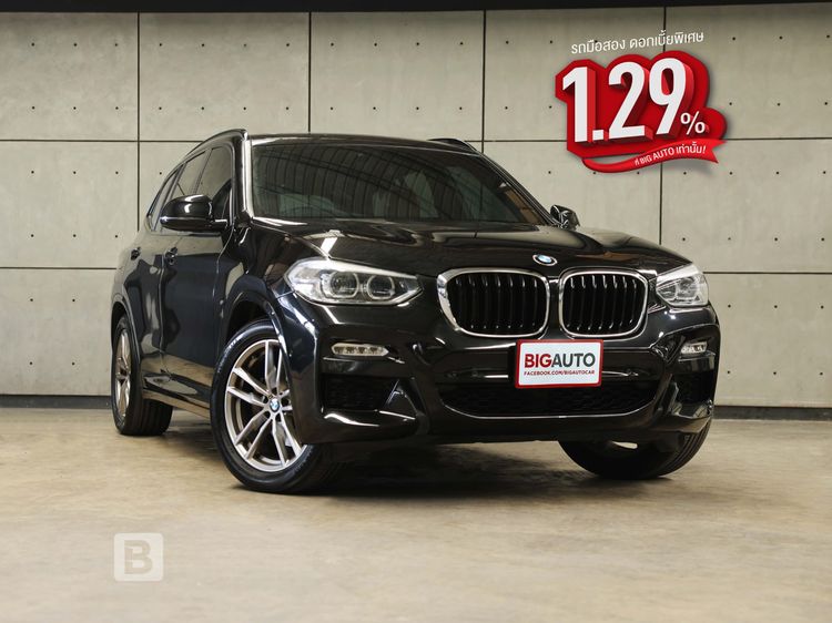 รถ BMW X3 2.0 xDrive20d 4WD สี ดำ