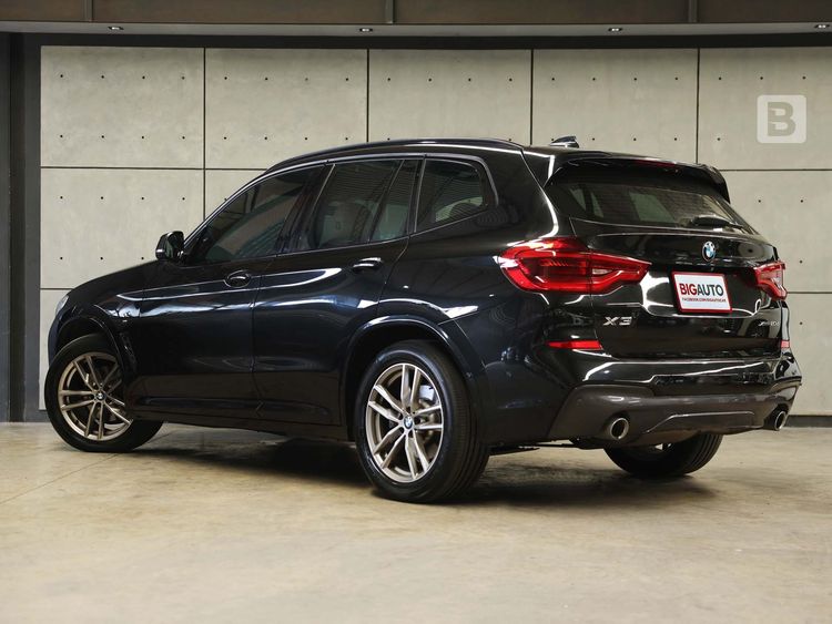 BMW X3 2020 2.0 xDrive20d 4WD Utility-car ดีเซล ไม่ติดแก๊ส เกียร์อัตโนมัติ ดำ รูปที่ 4