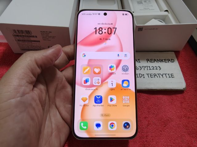 ขาย Honor 400 5G สี Desert Gold เครื่องศูนย์ไทย รูปที่ 4