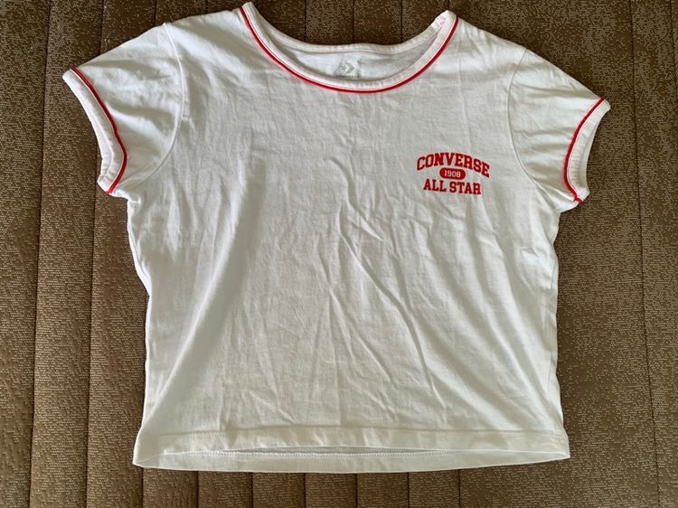 เสื้อครอป converse all star ส่งฟรี รูปที่ 6