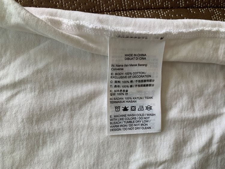 เสื้อครอป converse all star ส่งฟรี รูปที่ 11
