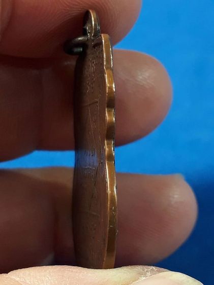 เหรียญหลวงพ่อจง วัดหน้าต่างนอก พิมพ์เสมาหน้าใหญ่ ปี 2485 เนื้อทองแดง รูปที่ 4