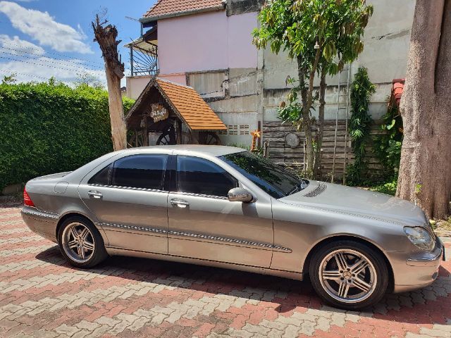 Mercedes-Benz S-Class 2004 S280 Sedan เบนซิน ไม่ติดแก๊ส เกียร์อัตโนมัติ เทา รูปที่ 3