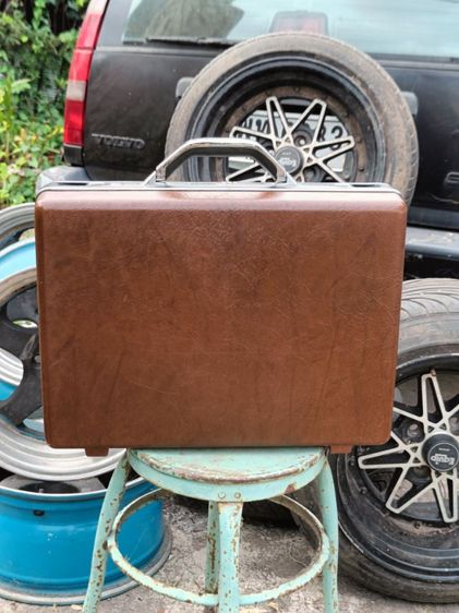 ไม่ระบุ น้ำตาล พลาสติก เอบีเอส กระเป๋าเอกสาร Samsonite Accord 2000 