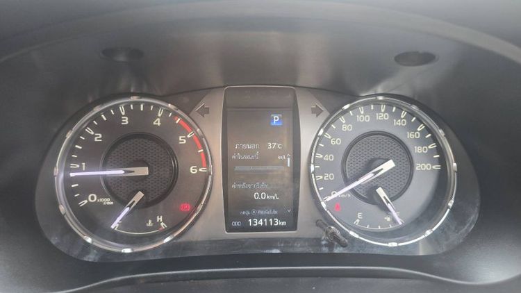 Toyota Hilux Revo 2022 Double Cab Prerunner 2x4 2.4 Rocco Pickup ดีเซล ไม่ติดแก๊ส เกียร์อัตโนมัติ ดำ รูปที่ 3