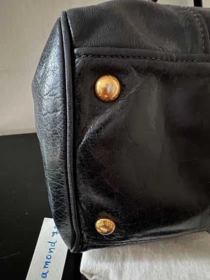 กระเป๋า Prada หนังสีดำแท้  รูปที่ 11
