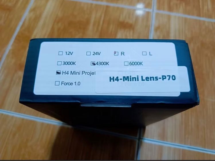 ไฟหน้า led ขั้ว H4 รูปที่ 3