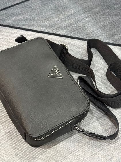 ไม่ระบุ หนัง PU กระเป๋า Crossbody Guess สีดำ