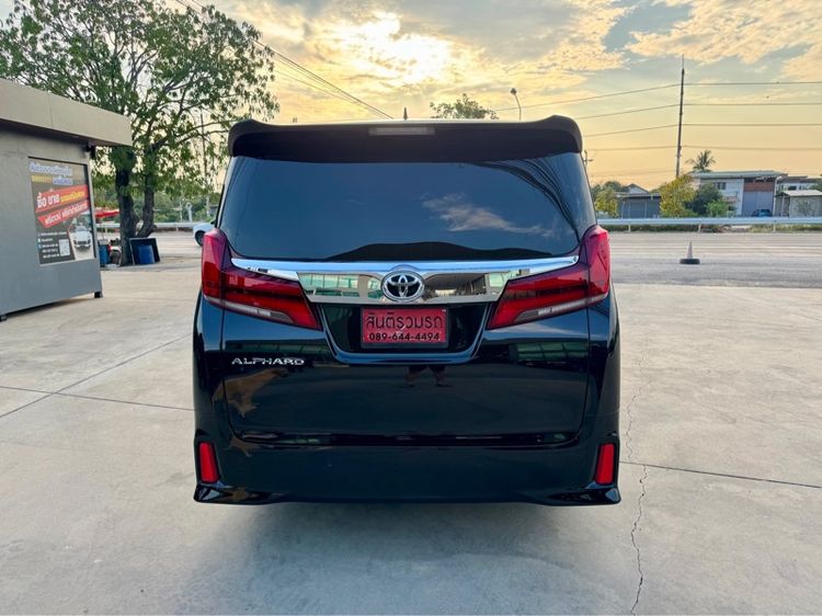 Toyota Alphard 2023 2.5 S C-Package Van เบนซิน ไม่ติดแก๊ส เกียร์อัตโนมัติ ดำ รูปที่ 3