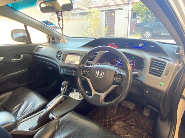 Honda Civic 2012 2.0 EL i-VTEC Sedan เบนซิน ไม่ติดแก๊ส เกียร์อัตโนมัติ ขาว รูปที่ 4