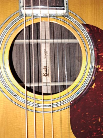 Kazuki heritage Kd-41 All solid ให้ตามหาความคุ้มค่าสภาพเหมือนมือหนึ่ง เปลี่ยนสาย elixer nanoweb no.12 อัพเกรด นัท,แซดเดิ้ล,หมุดพิน ให้ใหม่ 