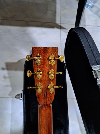 Kazuki heritage Kd-41 All solid ให้ตามหาความคุ้มค่าสภาพเหมือนมือหนึ่ง เปลี่ยนสาย elixer nanoweb no.12 อัพเกรด นัท,แซดเดิ้ล,หมุดพิน ให้ใหม่  รูปที่ 5