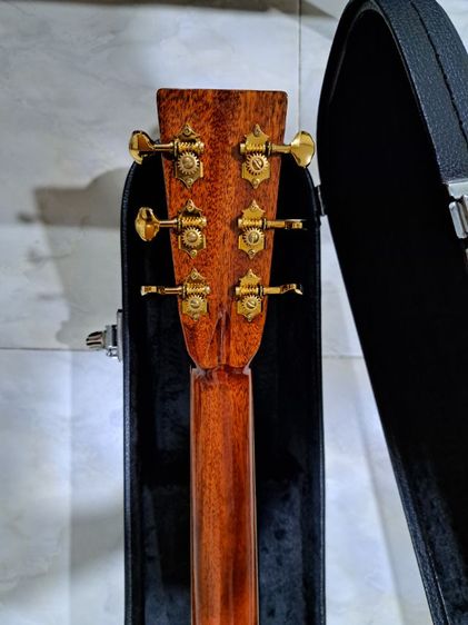 Kazuki heritage Kd-41 All solid ให้ตามหาความคุ้มค่าสภาพเหมือนมือหนึ่ง เปลี่ยนสาย elixer nanoweb no.12 อัพเกรด นัท,แซดเดิ้ล,หมุดพิน ให้ใหม่  รูปที่ 3