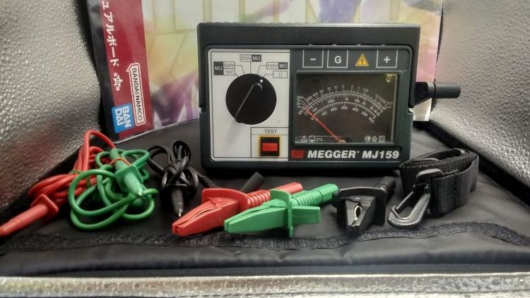 Megger MJ159 เครื่องวัดความต้านทานฉนวน (Insulation Resistance Tester) แบบมือหมุน
