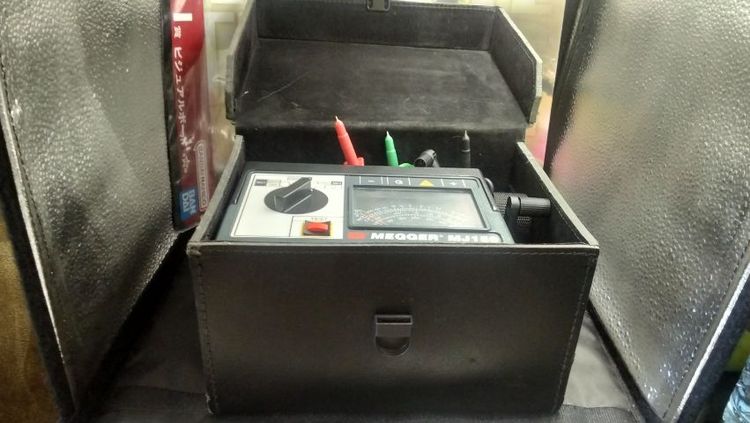 Megger MJ159 เครื่องวัดความต้านทานฉนวน (Insulation Resistance Tester) แบบมือหมุน  รูปที่ 2