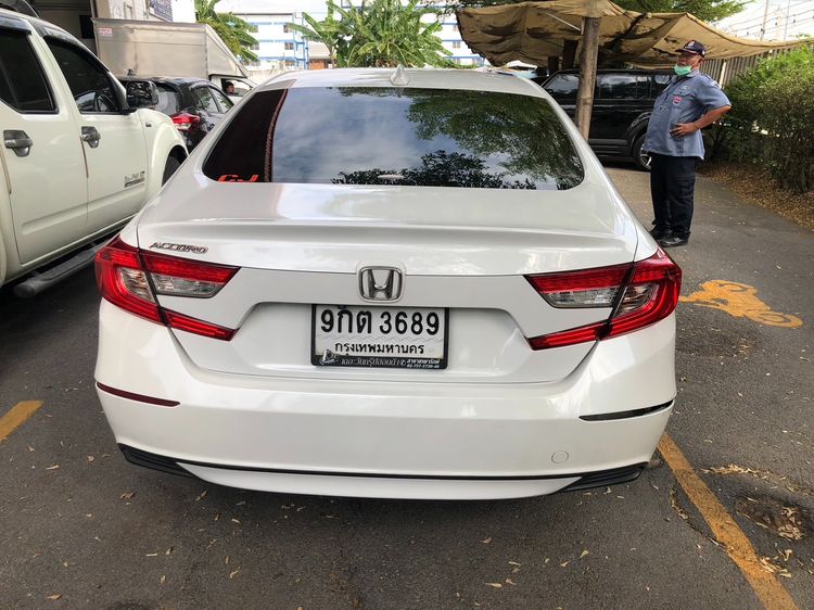 Honda Accord 2018 1.5 Turbo EL Sedan เบนซิน ไม่ติดแก๊ส เกียร์อัตโนมัติ ขาว รูปที่ 3