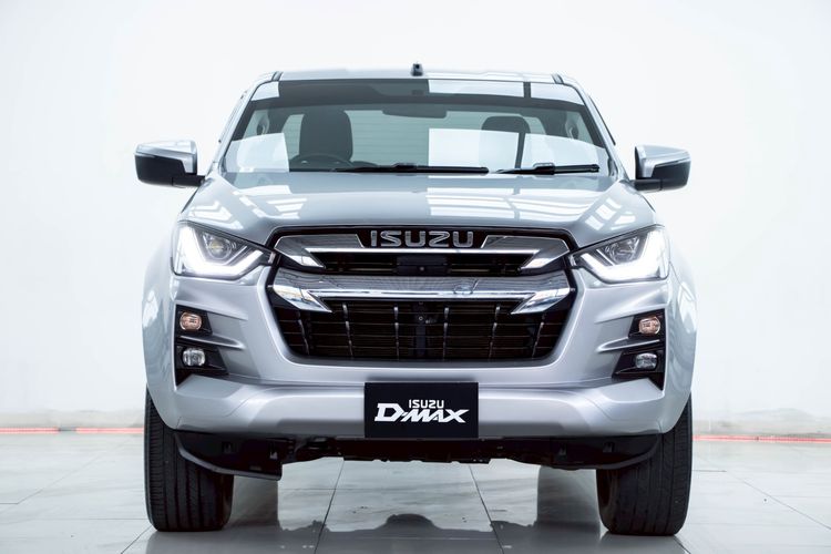 Isuzu D-MAX 2021 3.0 V-Cross Z 4WD Pickup ดีเซล ไม่ติดแก๊ส เกียร์ธรรมดา เทา รูปที่ 4