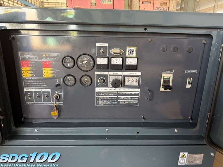 SDG100S เครื่องกำเนิดไฟฟ้า แอร์แมน genset 80kva. 100kva. by OEK 098-5625920 รูปที่ 3