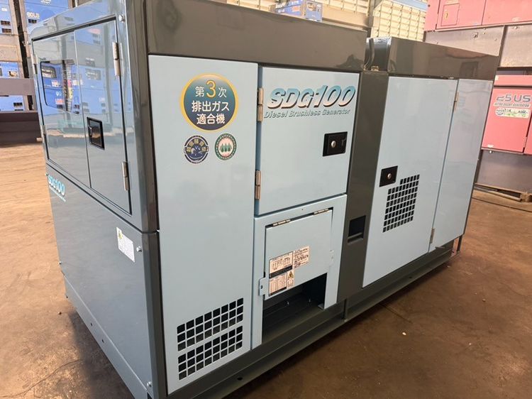 SDG100S เครื่องกำเนิดไฟฟ้า แอร์แมน genset 80kva. 100kva. by OEK 098-5625920