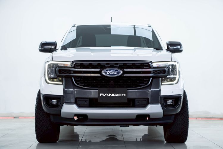Ford Ranger 2022 2.0 Hi-Rider Sport Pickup ดีเซล ไม่ติดแก๊ส เกียร์อัตโนมัติ ขาว รูปที่ 4