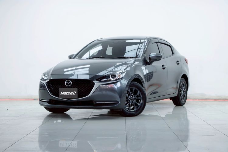 รถ Mazda Mazda 2 1.3 Skyactiv-G S Leather Sedan สี เทา