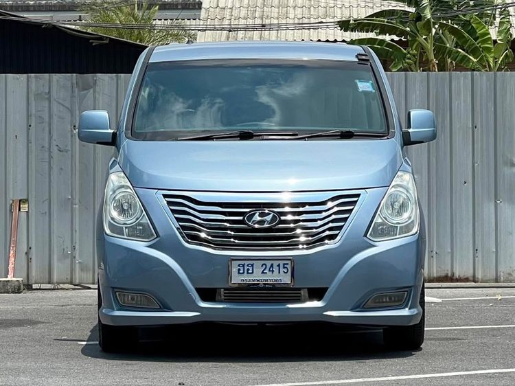 Hyundai H-1  2009 2.5 Maesto Deluxe Van ดีเซล ไม่ติดแก๊ส เกียร์อัตโนมัติ น้ำเงิน รูปที่ 2