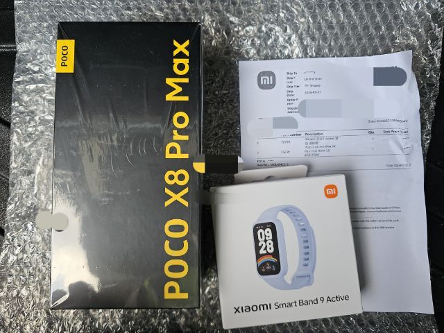 POCO X8 ProMax 256GBพร้อมsmart band pre-order