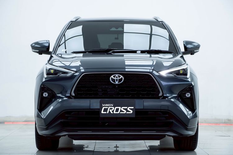Toyota Yaris Cross 2024 1.5 HEV Premium Luxury Utility-car ไฮบริด ไม่ติดแก๊ส เกียร์อัตโนมัติ เทา รูปที่ 4