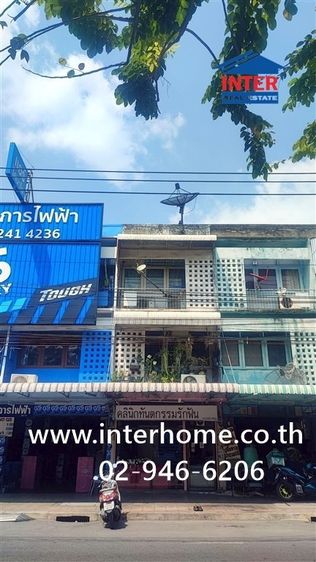 อาคารพาณิชย์ 3 ชั้น 13.3 ตร.ว. อาคารพาณิชย์ ถนนสามเสน ซอยอำนวยสงคราม ใกล้คลีนิครักฟัน ถนนสามเสน ถนนอำนวยสงคราม เขตดุสิต กรุงเทพมหานคร