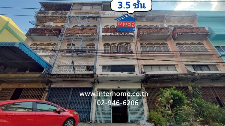 อาคารพาณิชย์ 3.5 ชั้น 17.7 ตร.ว อาคารพาณิชย์ ซอยเอกชัย69-1 ใกล้บริษัทธัญธรมอเตอร์ จำกัด (บางบอน) ถนนเอกชัย ถนนพระราม2 เขตบางบอน กรุงเทพ