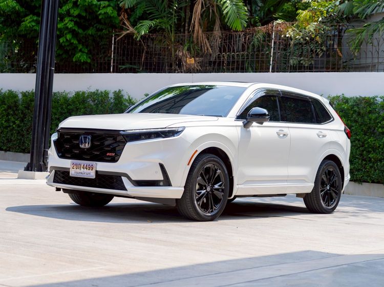 Honda CR-V 2024 2.0 eHEV RS 4WD Utility-car ไฮบริด ไม่ติดแก๊ส เกียร์อัตโนมัติ ขาว รูปที่ 3