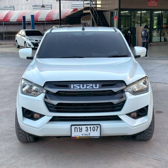 Isuzu D-MAX 2022 1.9 S Pickup เบนซิน ไม่ติดแก๊ส เกียร์ธรรมดา ขาว รูปที่ 4
