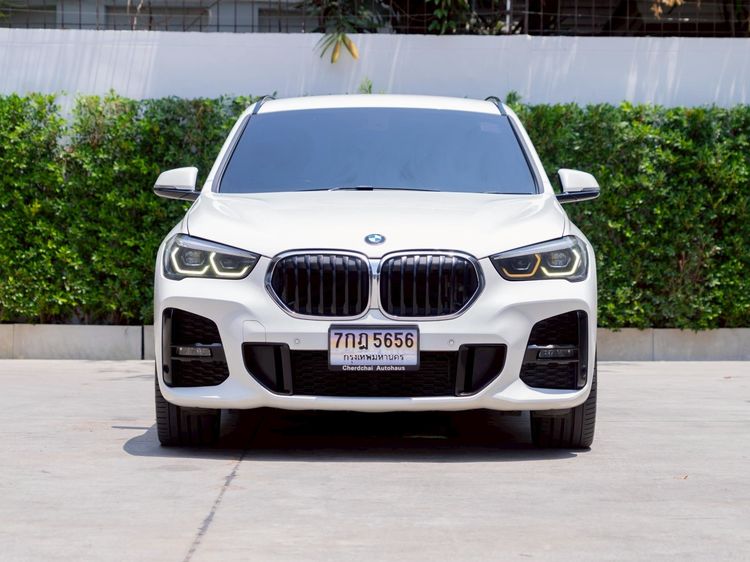BMW X1 2022 2.0 sDrive20d M Sport Utility-car ดีเซล ไม่ติดแก๊ส เกียร์อัตโนมัติ ขาว รูปที่ 2