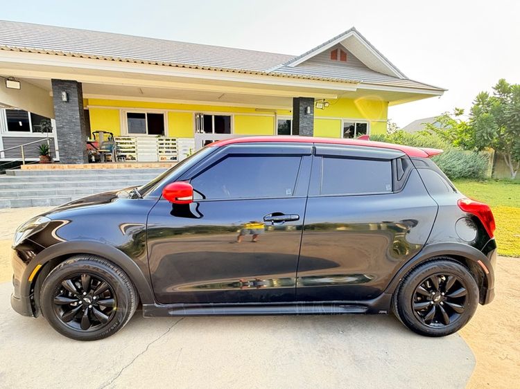 Suzuki Swift 2019 1.2 GLX Sedan เบนซิน ไม่ติดแก๊ส เกียร์อัตโนมัติ ดำ รูปที่ 3
