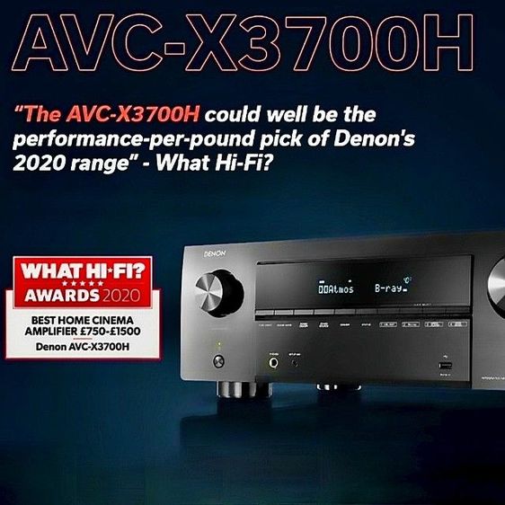 ชุดโฮมเธียเตอร์ Onkyo 🔥HOT SALE🔥DENON AVC-X3700H 9.2ch 8K 