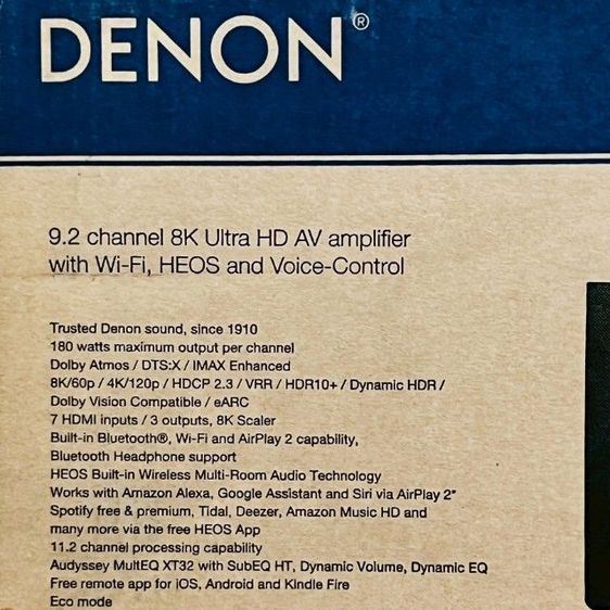 🔥HOT SALE🔥DENON AVC-X3700H 9.2ch 8K  รูปที่ 7
