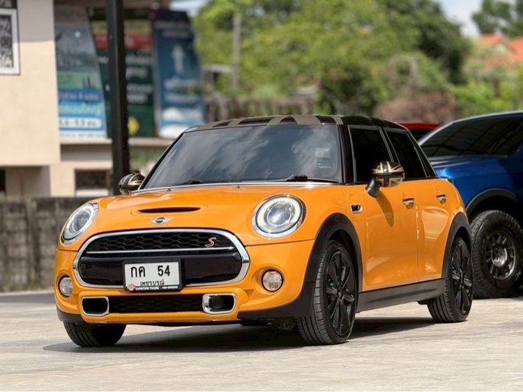 Mini COOPER 2015 2.0S Sedan เบนซิน ไม่ติดแก๊ส เกียร์อัตโนมัติ เหลือง รูปที่ 3