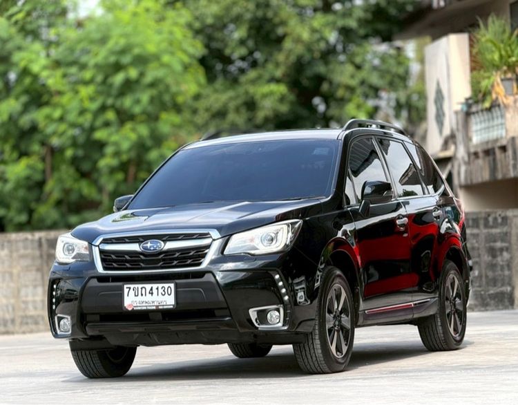Subaru Forester 2016 2.0 i-P 4WD Utility-car เบนซิน ไม่ติดแก๊ส เกียร์อัตโนมัติ ดำ
