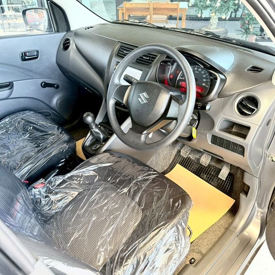 Suzuki Celerio 2021 1.0 GA Sedan เบนซิน ไม่ติดแก๊ส เกียร์ธรรมดา เทา รูปที่ 4