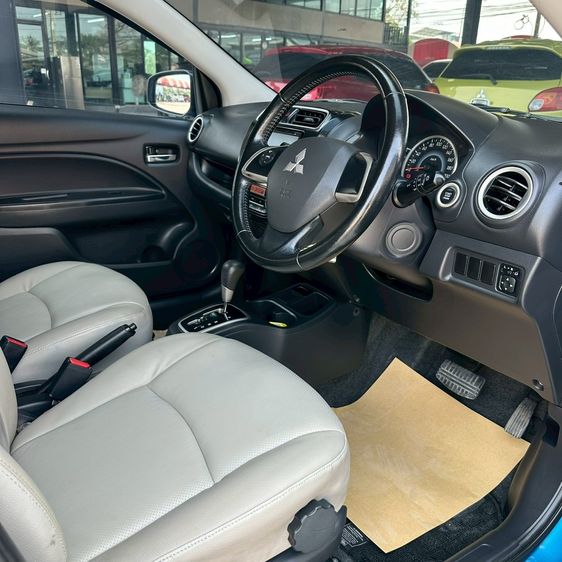 Mitsubishi Attrage 2014 1.2 GLS LTD Sedan เบนซิน ไม่ติดแก๊ส เกียร์อัตโนมัติ ฟ้า รูปที่ 3