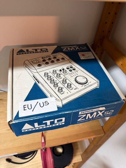 มิกเซอร์จิ๋วคุณภาพแจ๋ว Alto Professional ZMX52 สภาพสวย ครบกล่อง รูปที่ 3