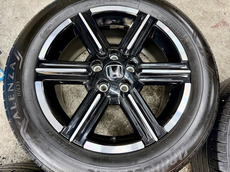 ล้อแม็ก HONDA HRV ขอบ 17”  ยาง BRIDGESTONE 215-60R17 ปี 23 พร้อมใช้งาน รูปที่ 7