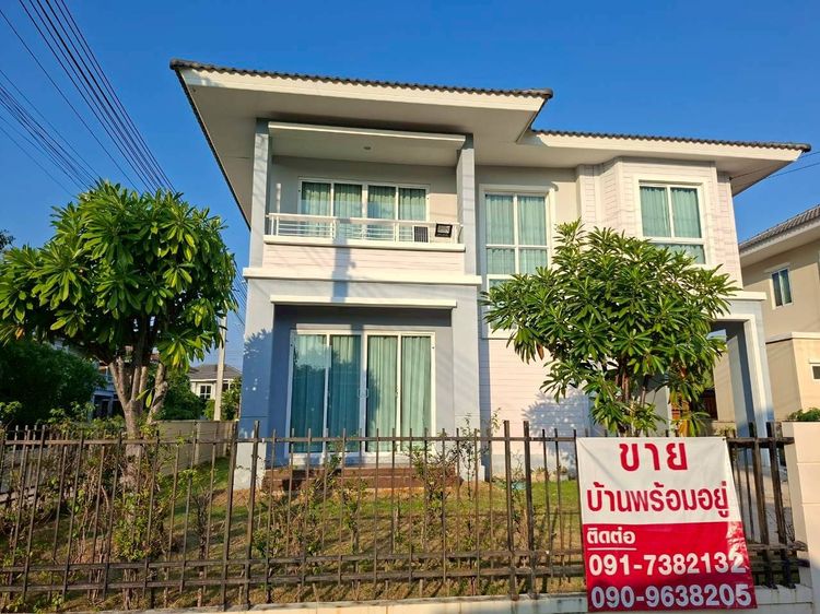 บ้านเดี่ยว 2 ชั้น 57.60 ตร.ว. เทียนทะเลบางขุนเทียน  โครงการพฤกษาวิลเลจ 6 (โครงการดีไลท์)    เทียนทะเล 32