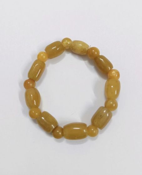 สร้อยข้อมือหยกน้ำผึ้ง หยกแท้ รูปที่ 3