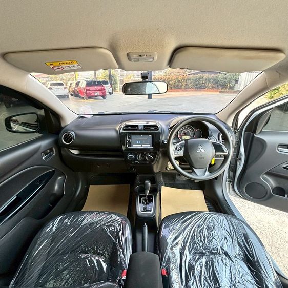 Mitsubishi Attrage 2018 1.2 GLX Sedan เบนซิน ไม่ติดแก๊ส เกียร์อัตโนมัติ บรอนซ์เงิน รูปที่ 3