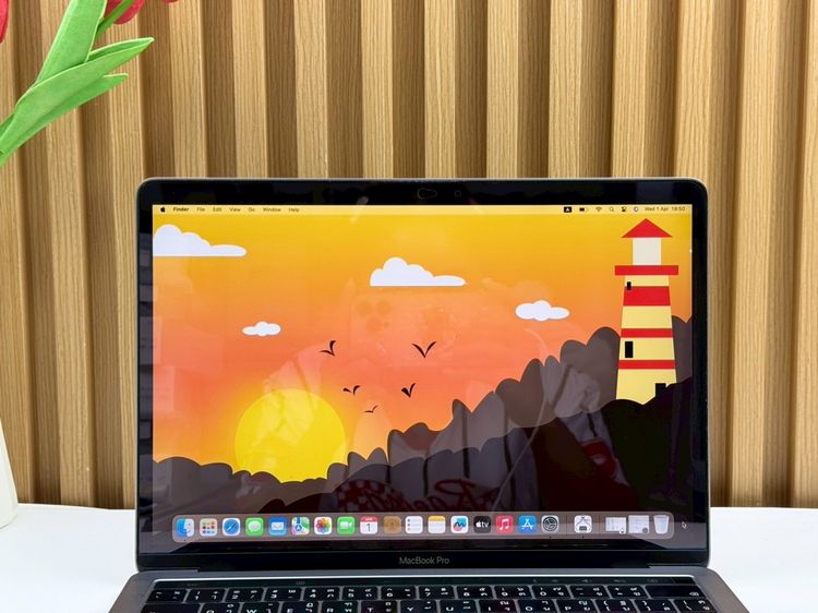 MacBook Pro (13.3-inch,2019 Two Thunderbolt 3 ports) Ram8GB SSD256GB SpaceGray  รูปที่ 4