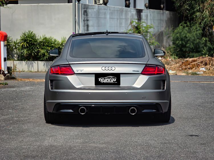 Audi Audi TT  2021 2.0 TFSI Quattro S Line 4WD Sedan เบนซิน ไม่ติดแก๊ส เกียร์อัตโนมัติ ขาว รูปที่ 4