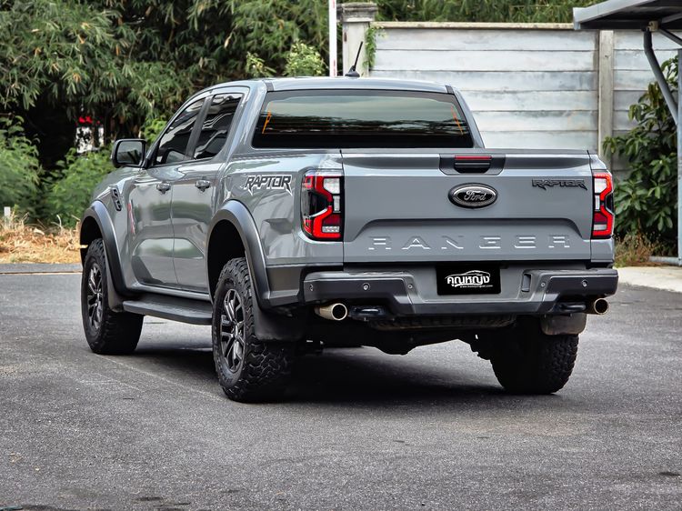 Ford Ranger 2022 Raptor 3.0L V6 Twin-Turbo EcoBoost 4x4 Pickup เบนซิน ไม่ติดแก๊ส เกียร์อัตโนมัติ เทา รูปที่ 2