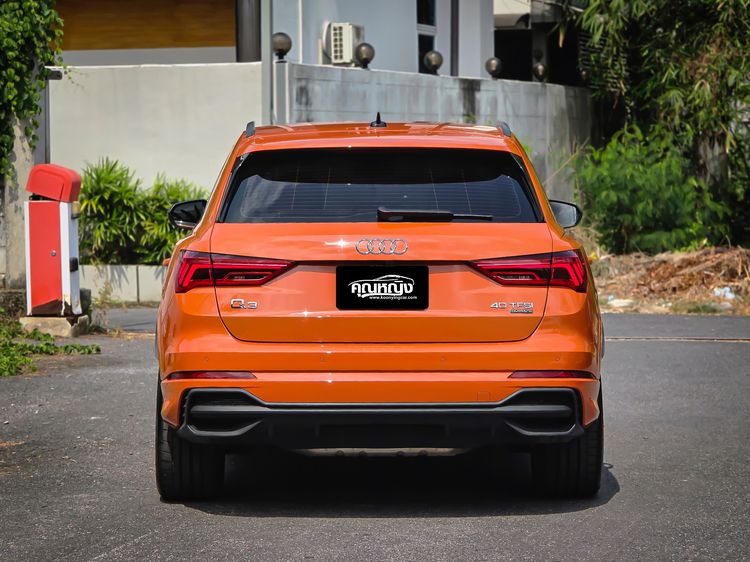 Audi Audi Q3  2024 2.0 TFSI Quattro 4WD Utility-car เบนซิน ไม่ติดแก๊ส เกียร์อัตโนมัติ ส้ม รูปที่ 4