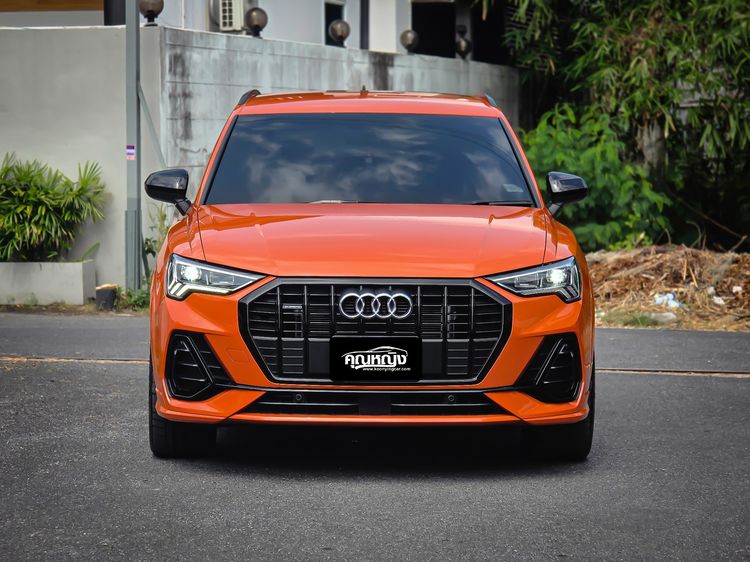 Audi Audi Q3  2024 2.0 TFSI Quattro 4WD Utility-car เบนซิน ไม่ติดแก๊ส เกียร์อัตโนมัติ ส้ม รูปที่ 3